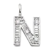 Pendente Elements in Oro bianco Diamante EPFN14137.002
